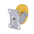 100mm Diameter Yellow Rigid Castor Wheel